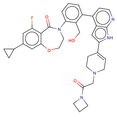 Chemical structure of BindingDB Monomer ID 202207