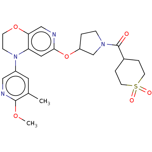 Chemical structure of BindingDB Monomer ID 204095