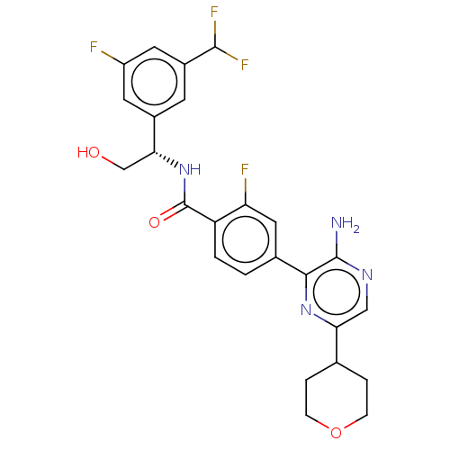 Chemical structure of BindingDB Monomer ID 204261