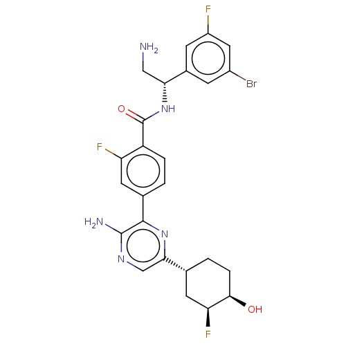 Chemical structure of BindingDB Monomer ID 204274