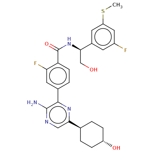 Chemical structure of BindingDB Monomer ID 204317