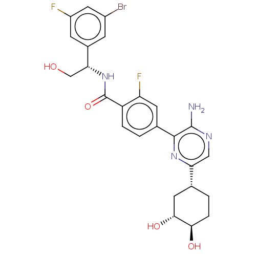 Chemical structure of BindingDB Monomer ID 204386
