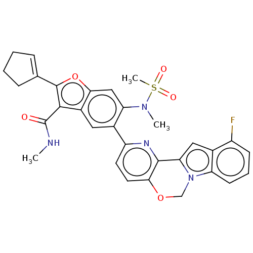 Chemical structure of BindingDB Monomer ID 204565