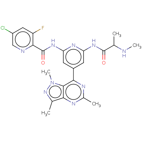 Chemical structure of BindingDB Monomer ID 205416