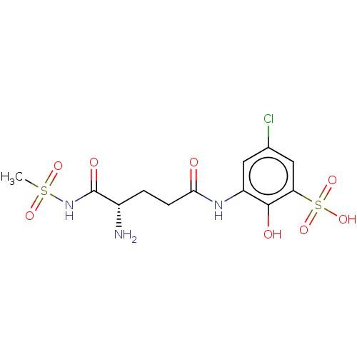 Chemical structure of BindingDB Monomer ID 205507