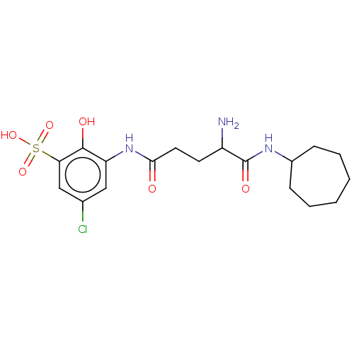 Chemical structure of BindingDB Monomer ID 205513
