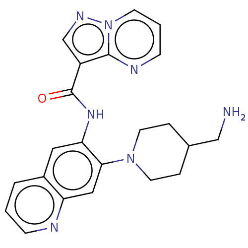 Chemical structure of BindingDB Monomer ID 206090
