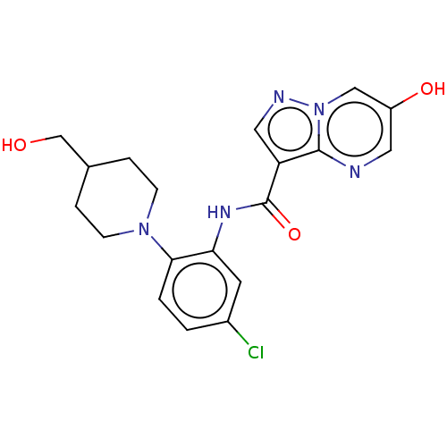 Chemical structure of BindingDB Monomer ID 206103