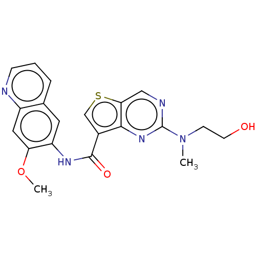 Chemical structure of BindingDB Monomer ID 206111