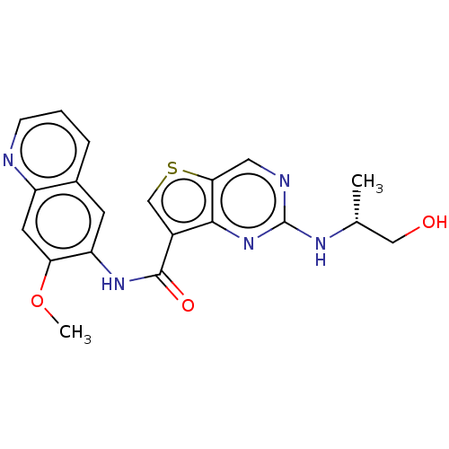 Chemical structure of BindingDB Monomer ID 206126