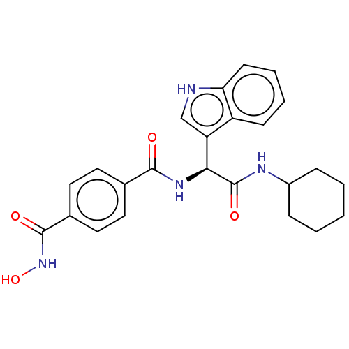 Chemical structure of BindingDB Monomer ID 206274