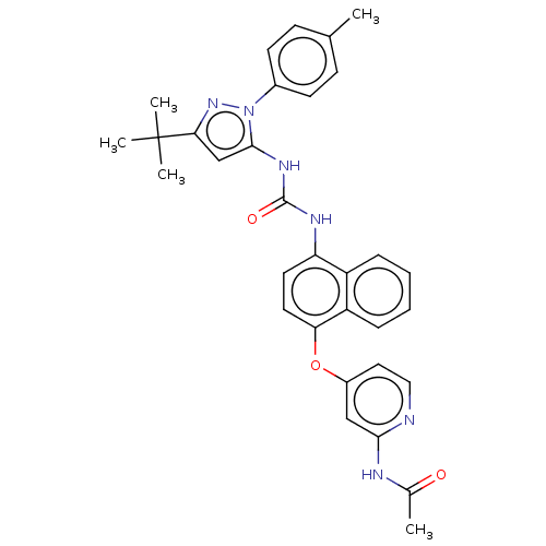 Chemical structure of BindingDB Monomer ID 206345