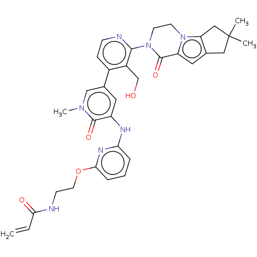 Chemical structure of BindingDB Monomer ID 206350