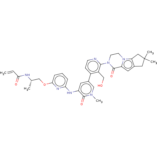 Chemical structure of BindingDB Monomer ID 206356