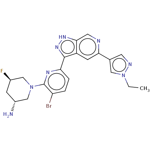 Chemical structure of BindingDB Monomer ID 206694
