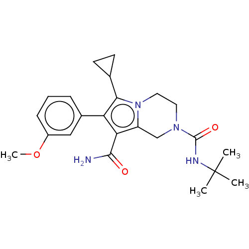 Chemical structure of BindingDB Monomer ID 206955