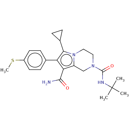 Chemical structure of BindingDB Monomer ID 206971