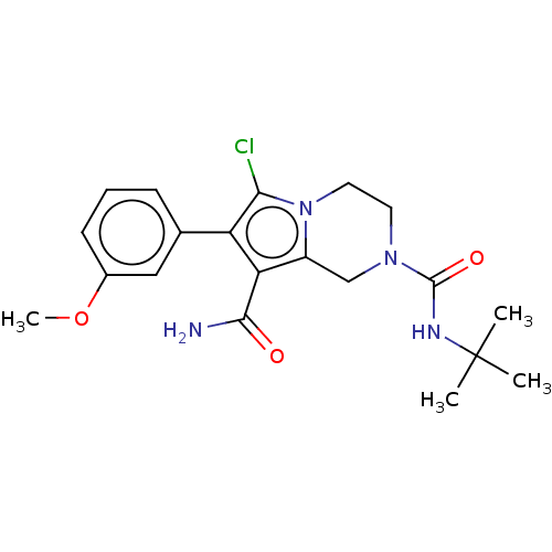Chemical structure of BindingDB Monomer ID 206981