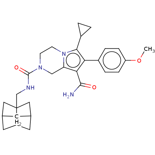 Chemical structure of BindingDB Monomer ID 206985