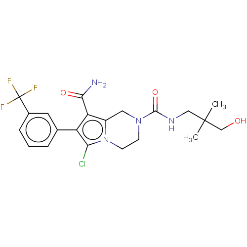 Chemical structure of BindingDB Monomer ID 206994