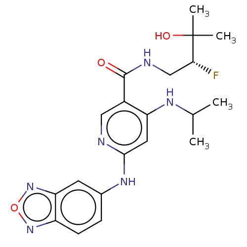 Chemical structure of BindingDB Monomer ID 207921