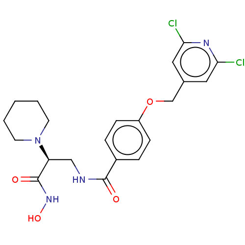 Chemical structure of BindingDB Monomer ID 207965