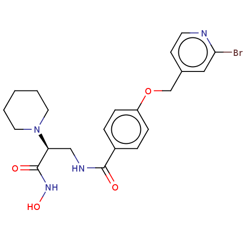 Chemical structure of BindingDB Monomer ID 207970