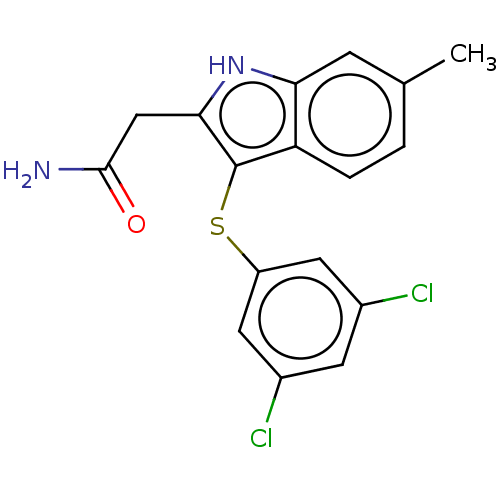 Chemical structure of BindingDB Monomer ID 208055
