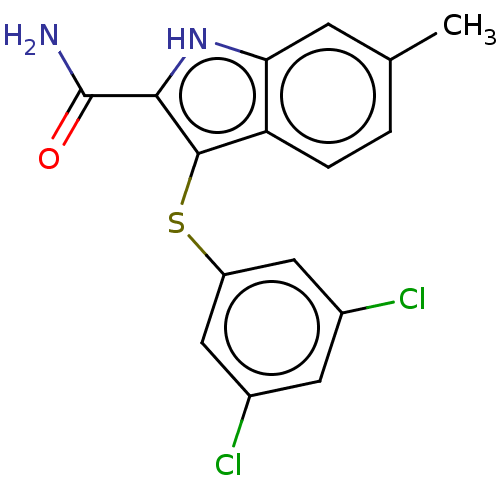 Chemical structure of BindingDB Monomer ID 208056