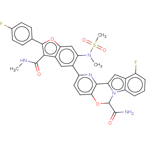 Chemical structure of BindingDB Monomer ID 208162