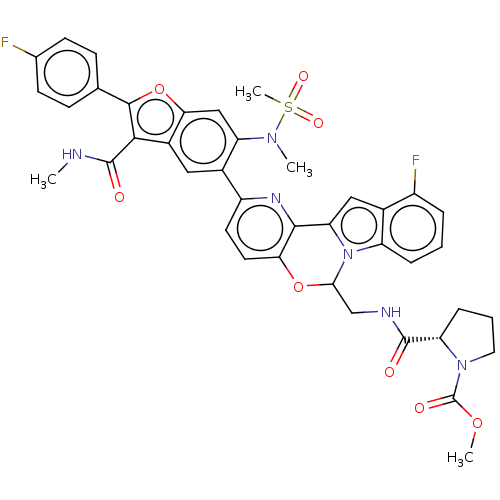 Chemical structure of BindingDB Monomer ID 208180