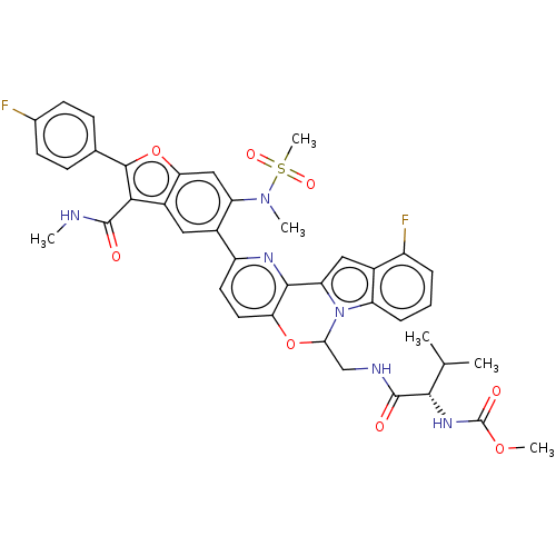 Chemical structure of BindingDB Monomer ID 208181