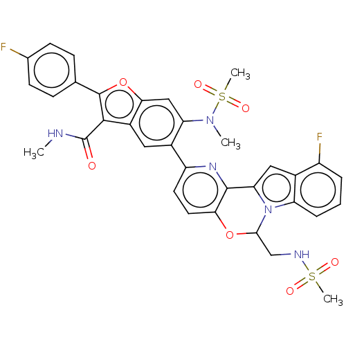 Chemical structure of BindingDB Monomer ID 208184