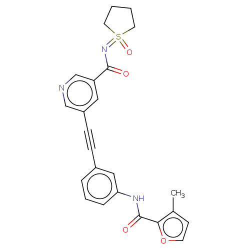 Chemical structure of BindingDB Monomer ID 208445