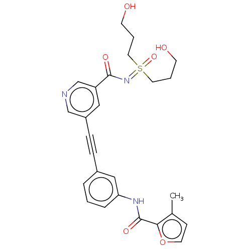 Chemical structure of BindingDB Monomer ID 208456