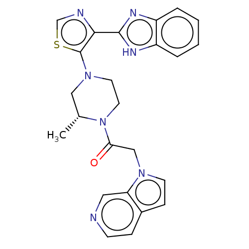 Chemical structure of BindingDB Monomer ID 208674