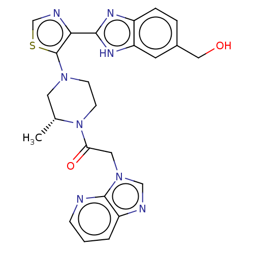 Chemical structure of BindingDB Monomer ID 208692