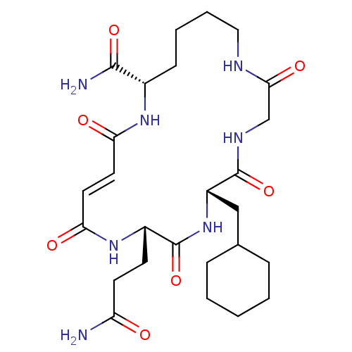 Chemical structure of BindingDB Monomer ID 209023