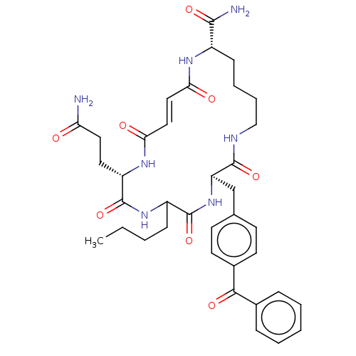 Chemical structure of BindingDB Monomer ID 209037