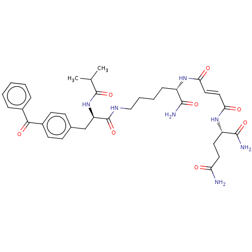 Chemical structure of BindingDB Monomer ID 209039