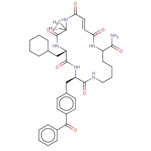 Chemical structure of BindingDB Monomer ID 209042