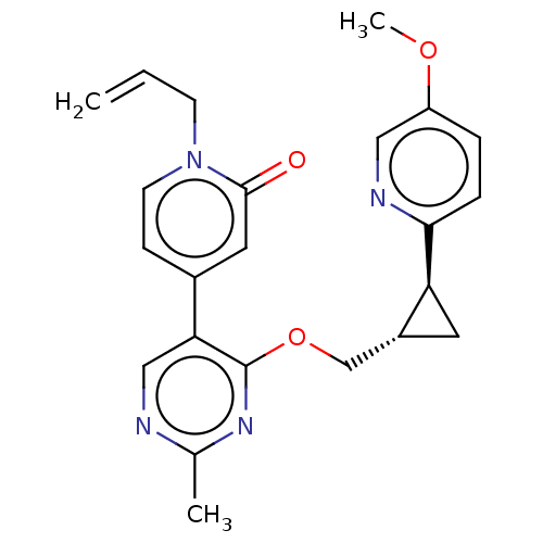 Chemical structure of BindingDB Monomer ID 209822