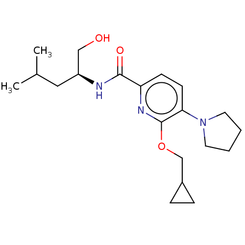 Chemical structure of BindingDB Monomer ID 210163