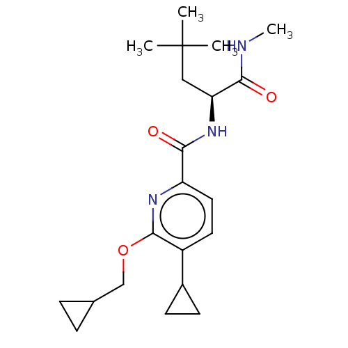 Chemical structure of BindingDB Monomer ID 210467