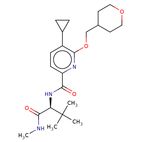 Chemical structure of BindingDB Monomer ID 210483