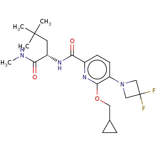 Chemical structure of BindingDB Monomer ID 210497