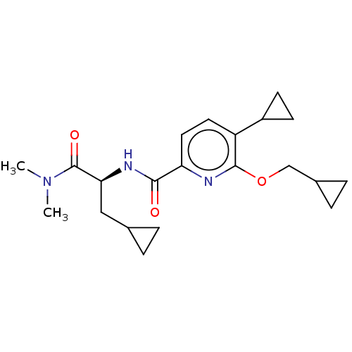 Chemical structure of BindingDB Monomer ID 210510