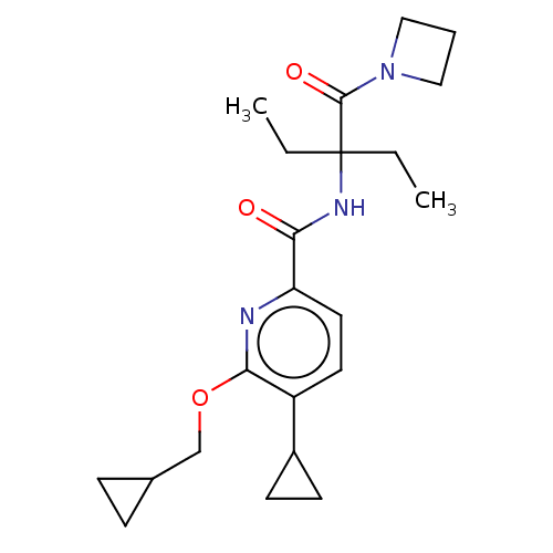 Chemical structure of BindingDB Monomer ID 210575