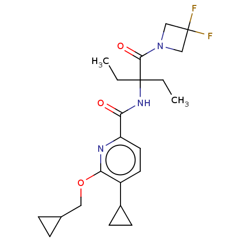 Chemical structure of BindingDB Monomer ID 210595