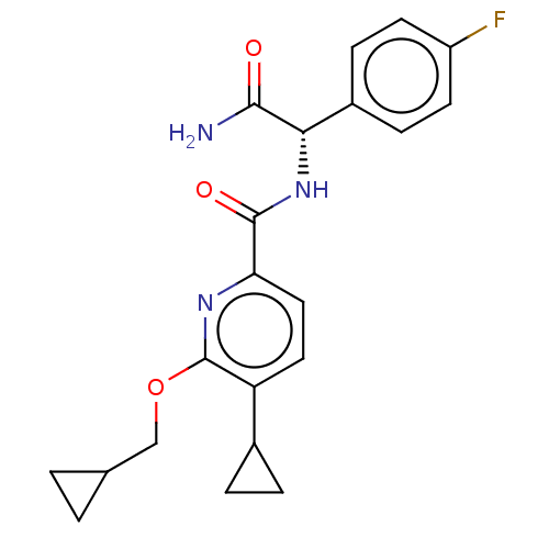 Chemical structure of BindingDB Monomer ID 210660